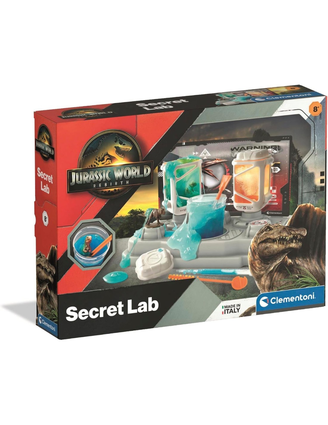 GIOCATTOLO PUBBLICIZZATO: vendita online CLEMENTONI JURASSIC WORLD SECRET LAB, KIT SCIENTIFICO in offerta