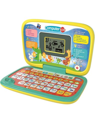 PRESCOLARI: vendita online CLEMENTONI COMPUTER KID DISCOVERY LAPTOP, COMPUTER EDUCATIVO +3 ANNI in offerta