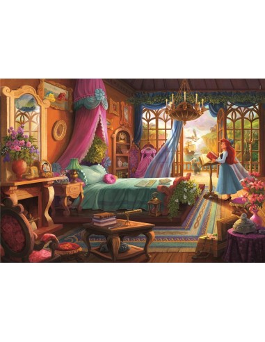 GIOCHI DI SOCIETA'E PUZZLE: vendita online CLEMENTONI PRINCESS ARIEL EVER AFTER PUZZLE 500PZ in offerta