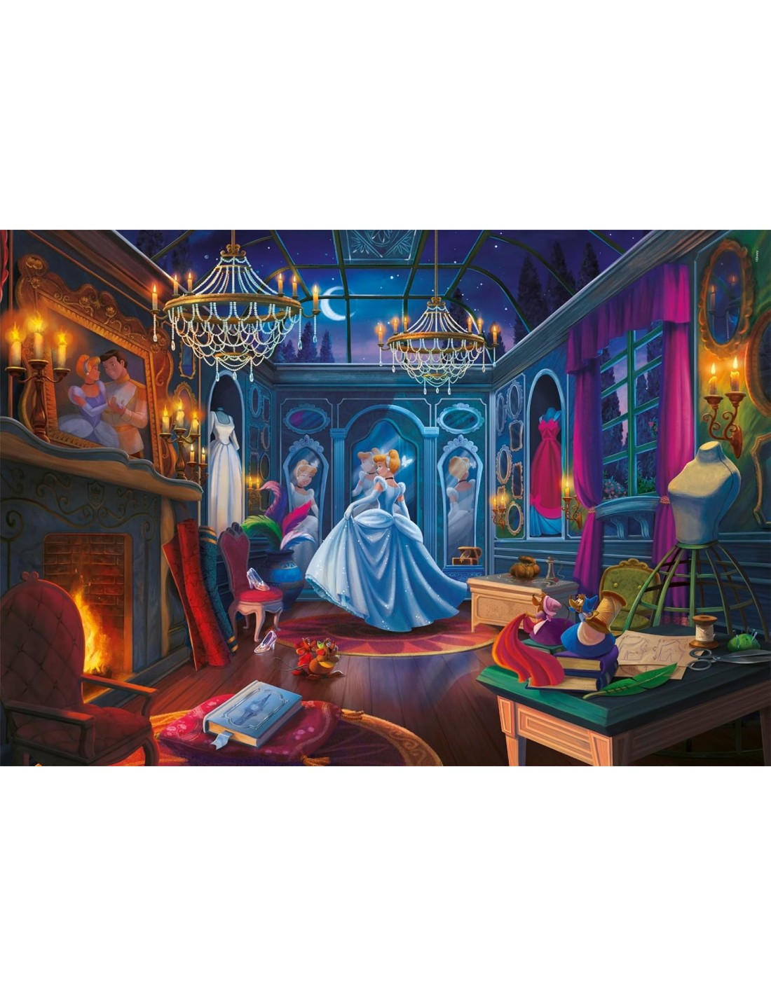 GIOCHI DI SOCIETA'E PUZZLE: vendita online CLEMENTONI PRINCESS CENERENTOLA EVER AFTER PUZZLE 500PZ in offerta