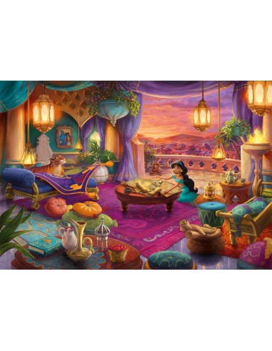 GIOCHI DI SOCIETA'E PUZZLE: vendita online CLEMENTONI PRINCESS JASMINE EVER AFTER PUZZLE 500PZ in offerta