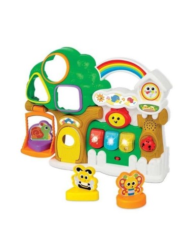 INFANZIA: vendita online WINFUN CASA ALBERO DELLE FORME LUCI E SUONI in offerta