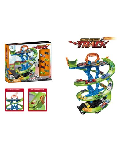 GIOCHI BOY: vendita online PISTA VORTICE 8 AUTO CON LANCIATORE, GIOCO CORSE in offerta