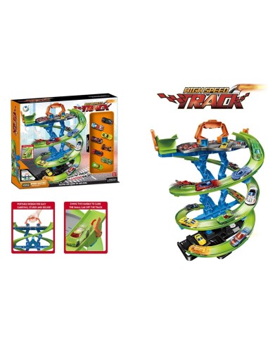 GIOCHI BOY: vendita online PISTA VORTICE 8 AUTO CON LANCIATORE, GIOCO CORSE in offerta