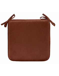CUSCINO SEDIA 212424G LILOU 38X38 MARRONE