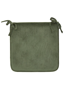CUSCINO SEDIA 212424K LILOU 38X38 VERDE KAKI