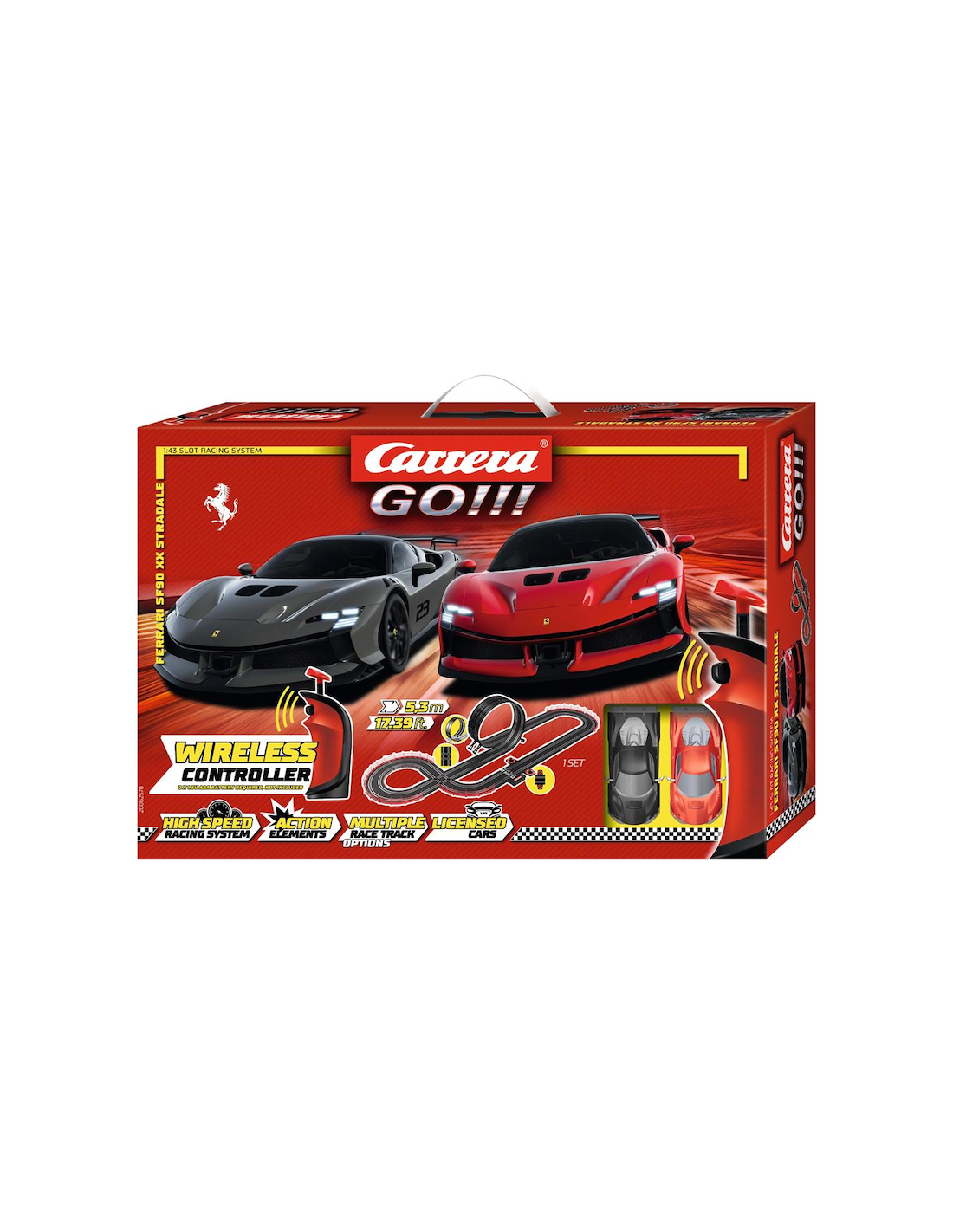 GIOCHI BOY: vendita online CARRERA GO 20062578 PISTA DA CORSA FERRARI SF90 in offerta