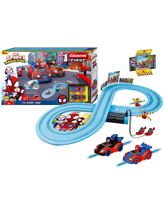 SPIDEY 20063049 PISTA DA CORSA CON 2 VEICOLI