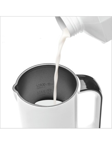 Guzzini Cappuccinatore Kitchen Active Design Nero – Montalatte Elettrico 14x10,5x19 cm | Shopincasa.it