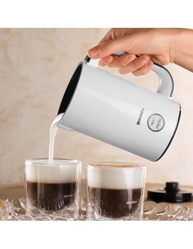 Guzzini Cappuccinatore Kitchen Active Design Nero – Montalatte Elettrico 14x10,5x19 cm | Shopincasa.it