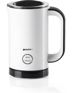 Guzzini Cappuccinatore Kitchen Active Design Nero – Montalatte Elettrico 14x10,5x19 cm | Shopincasa.it