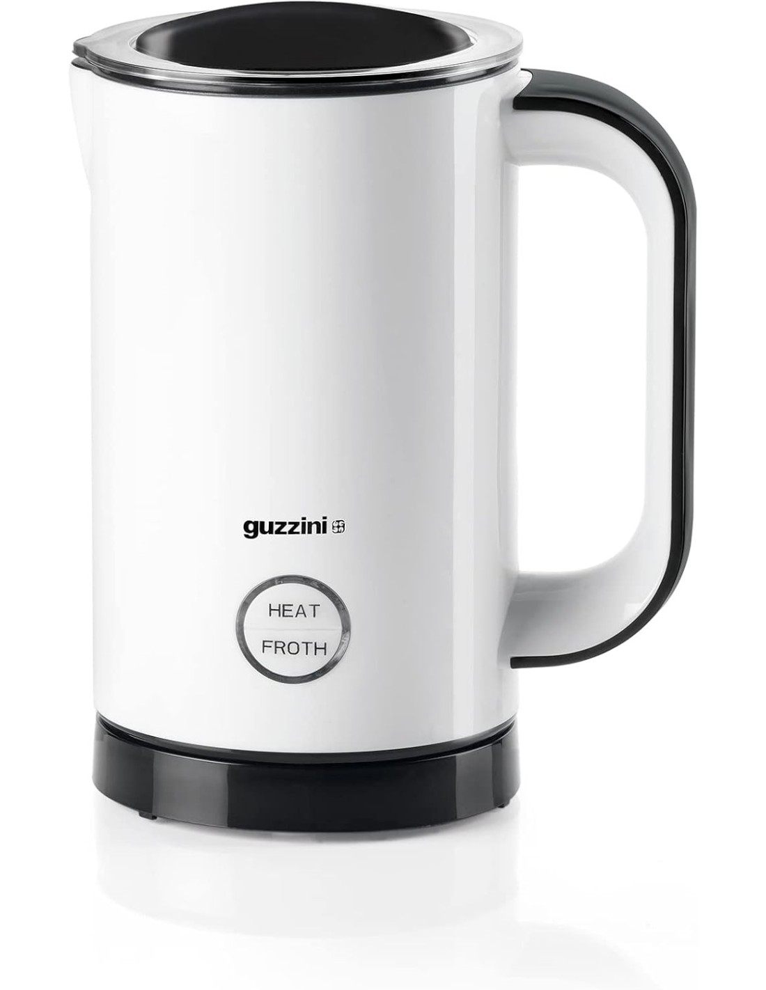 Guzzini Cappuccinatore Kitchen Active Design Nero – Montalatte Elettrico 14x10,5x19 cm | Shopincasa.it