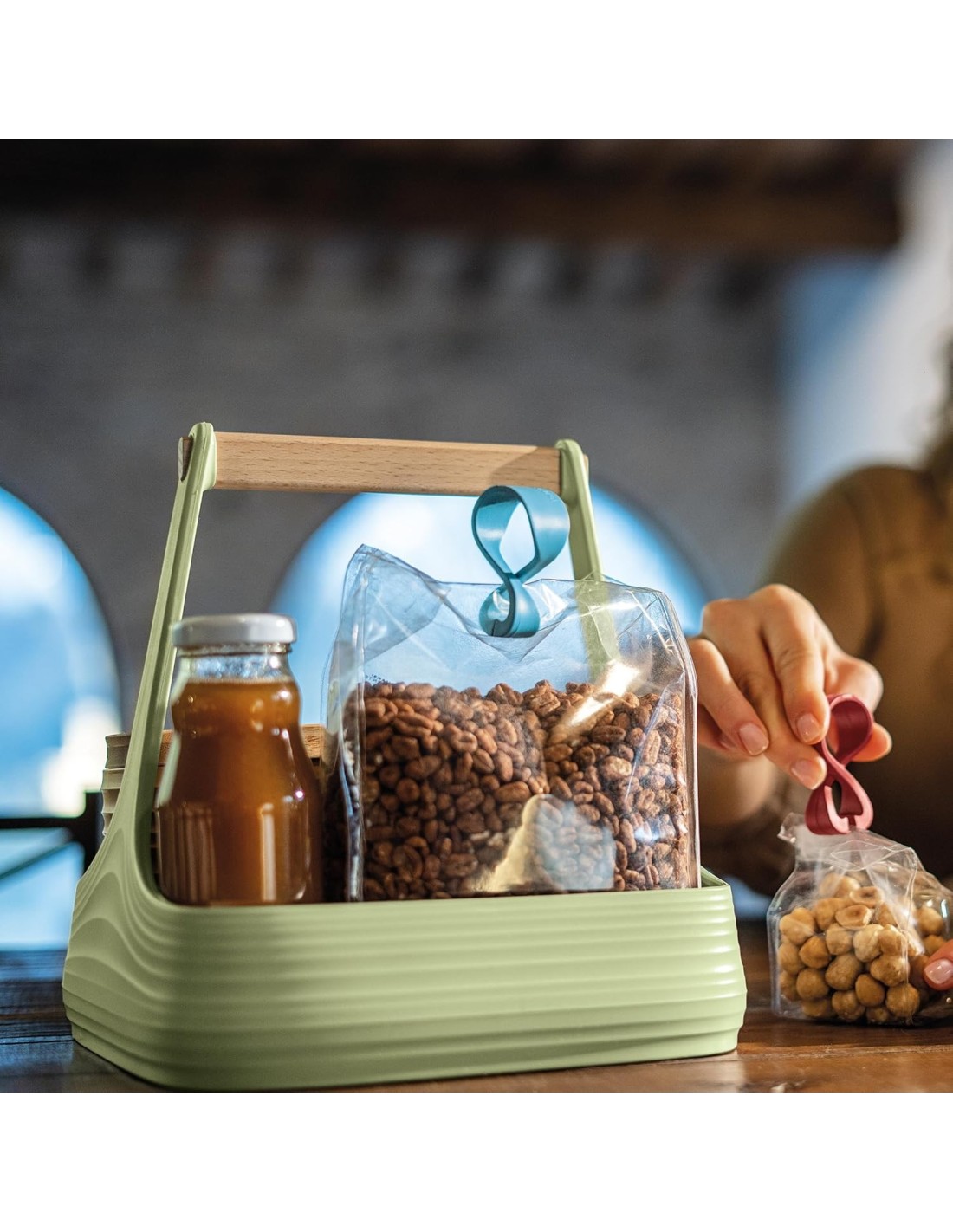 Guzzini Organizzatore Tavola/Cucina All Together Verde Alga | Shopincasa.it