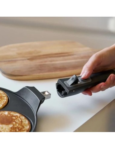Guzzini Padella per Pancake Cook&Space con 4 Sedi e Manico Removibile | Shopincasa.it