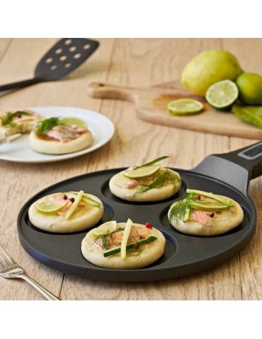 Guzzini Padella per Pancake Cook&Space con 4 Sedi e Manico Removibile | Shopincasa.it