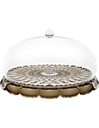 Guzzini Vanity Set Tortiera Fumo – Bio-based SAN e SMMA | Shopincasa.it