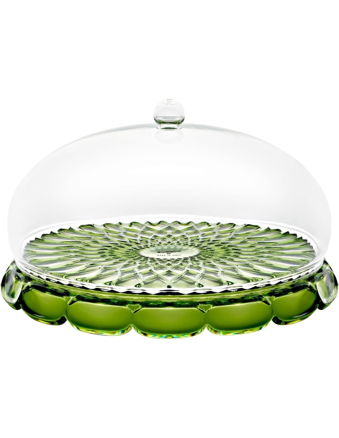 Guzzini Vanity Set Tortiera Verde Ninfea – Bio-based SAN e SMMA | Shopincasa.it