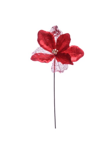 MAGNOLIA ROSSA POLIESTERE 23X60CM