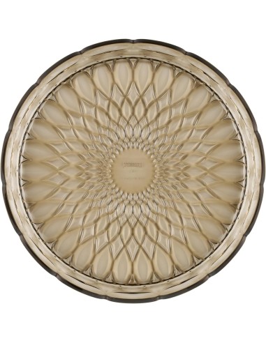 Guzzini Vanity Vassoio Tondo Piccolo Fumo – Design Elegante e Sostenibile | Shopincasa.it