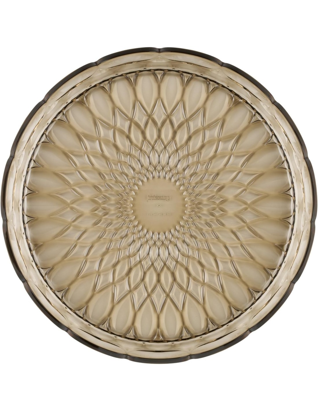 Guzzini Vanity Vassoio Tondo Piccolo Fumo – Design Elegante e Sostenibile | Shopincasa.it