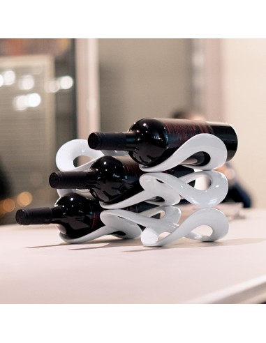 Guzzini Portabottiglie Universale Cuvée Bianco – Design Elegante e Modulabile | Shopincasa.it