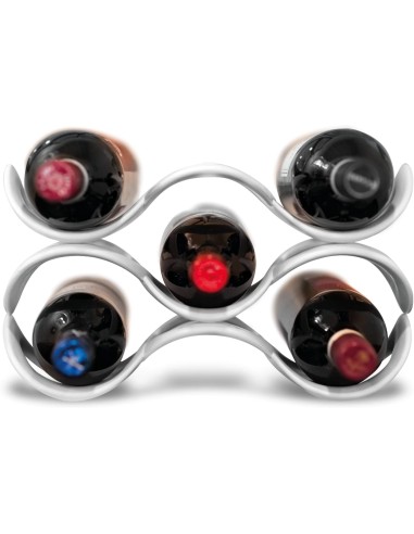 Guzzini Portabottiglie Universale Cuvée Nero – Design Moderno e Modulabile | Shopincasa.it