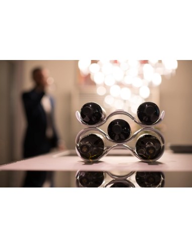 Guzzini Portabottiglie Universale Cuvée Trasparente – Eleganza e Funzionalità | Shopincasa.it