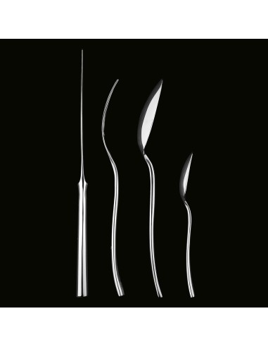 Guzzini Icons Set Posate Acciaio Cromato | Design Citterio & Nguyen | Shopincasa.it