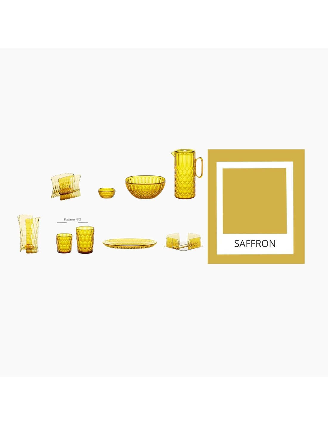 Guzzini Vanity Contenitore 21 cm Giallo Zafferano | Linea TERRA | Shopincasa.it