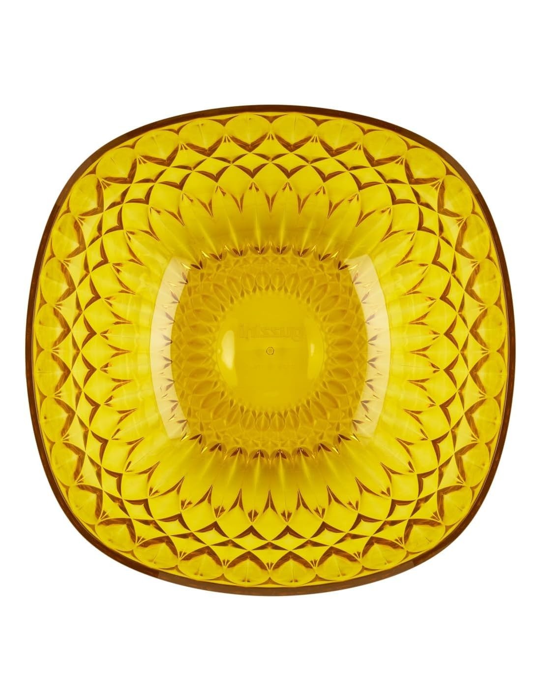 Guzzini Vanity Contenitore 21 cm Giallo Zafferano | Linea TERRA | Shopincasa.it