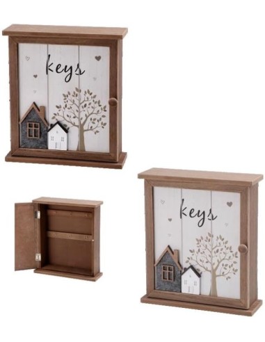 Armadietto Portachiavi MDF 22x8x25 cm | Modelli Assortiti - Shopincasa.it