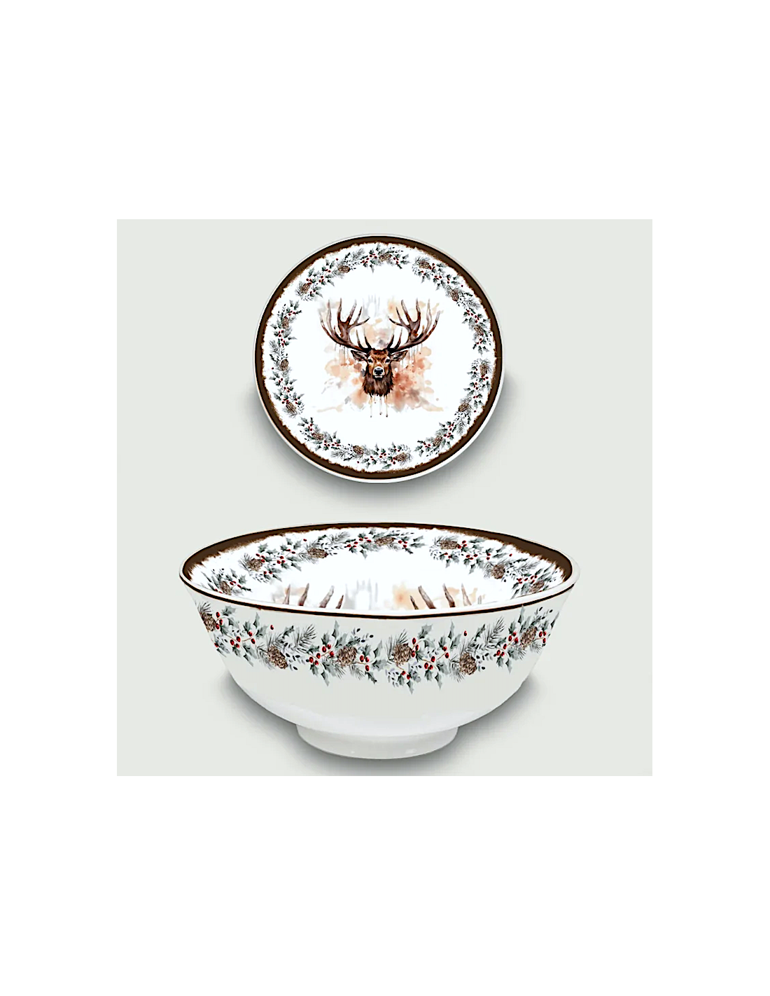 CIOTOLA 956942 20CM DECORO RENNA