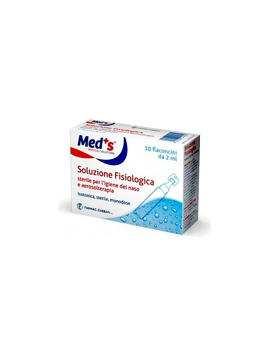 Meds Soluzione Fisiologica 10x2ml | Shopincasa.it