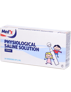 Physiological Saline Solution Med’s 20x5ml | Shopincasa.it