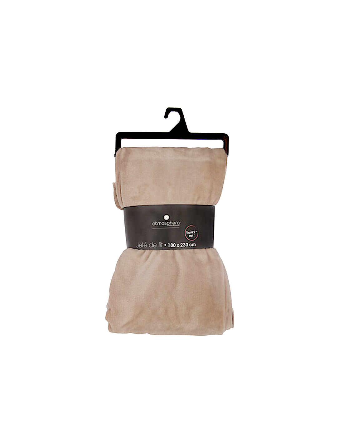 PLAID 156048D TORTORA 180X230 POLIESTERE