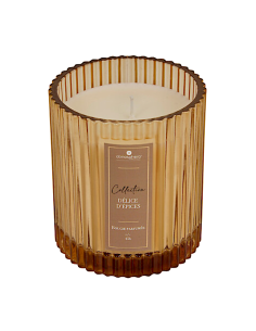 CANDELE: vendita online Candela profumata Albie, 290 g, vaso in vetro, Ø 8,8 x H 10 cm, fragranza spezie ambrate in offerta