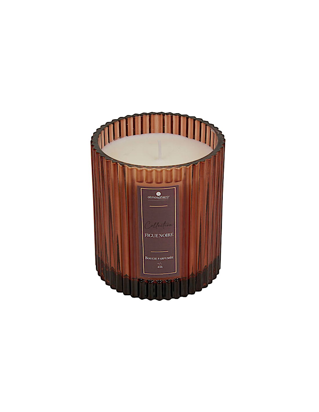 CANDELE: vendita online Candela profumata Albie, 290 g, vaso in vetro, Ø 8,8 x H 10 cm, fragranza fico rosso in offerta