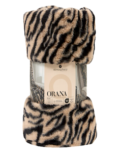 PLAID 212455A ORANA TIGRE 120X160 POLIESTERE