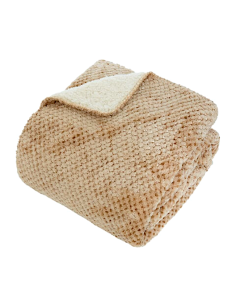 PLAID 212567B LYNO BEIGE 130X170 POLIESTERE