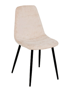 SEDIA 131255G TYKA BEIGE GAMBE NERE