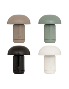 ILLUMINAZIONE: vendita online Lampada LED a fungo Lidi, H 11 cm, colori assortiti, luce decorativa a pile in offerta