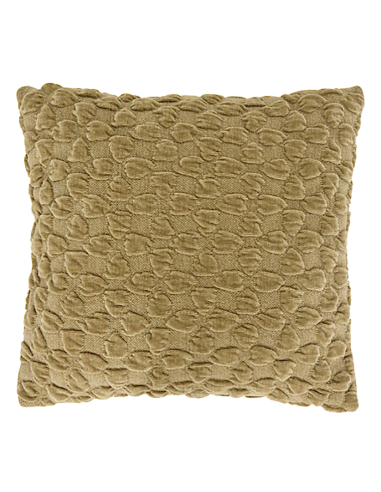 CUSCINI D'ARREDO: vendita online Cuscino ciniglia 3D kaki, cuscino Nova 40x40, cuscino arredo verde kaki, cuscino decorativo ...