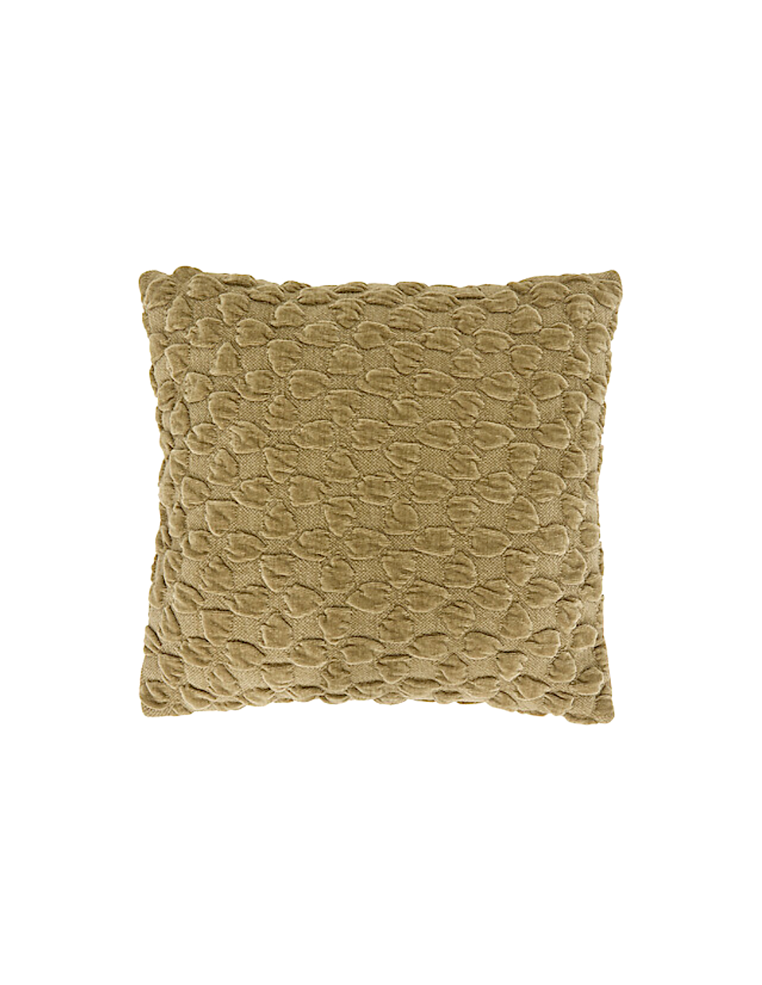 CUSCINI D'ARREDO: vendita online Cuscino ciniglia 3D kaki, cuscino Nova 40x40, cuscino arredo verde kaki, cuscino decorativo ...