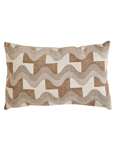 CUSCINO 212431A FLOE BEIGE 38X58 POLIESTERE