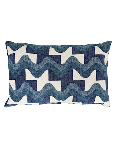 CUSCINO 212431D FLOE BLU EGEO 38X58 POLIESTERE