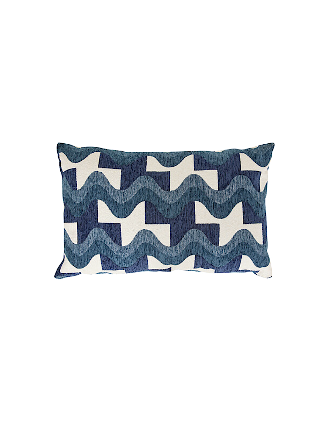 CUSCINO 212431D FLOE BLU EGEO 38X58 POLIESTERE