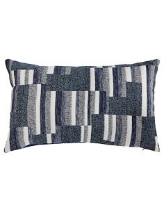 CUSCINO 212518D CALIX BLU 30X50 POLIESTERE