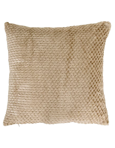 CUSCINO 212566B SAFINA BEIGE 40X40 POLIESTERE