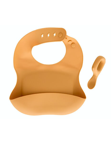 ACCESSORI VARI: vendita online Stoviglie Yum ocra, set da tavola bambini, silicone, ergonomico, ATMOSPHERA per bambini in off...
