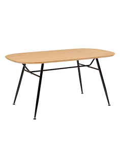 TAVOLO 166716A ROXAS 160X90CM H75CM MDF/METALLO